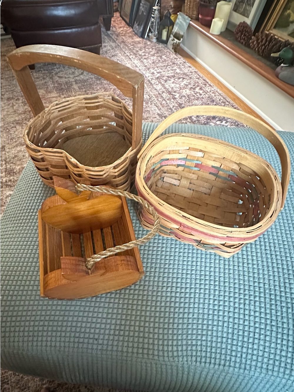 Three Woven Baskets for Fall Projects